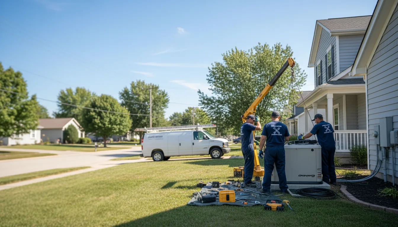 Generator Installation in Dequincy, LA near me